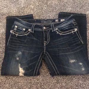 Miss me crop jeans